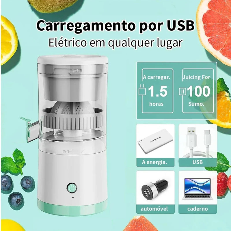 CitrusJuice Pro – Espremedor de Laranja Elétrico USB