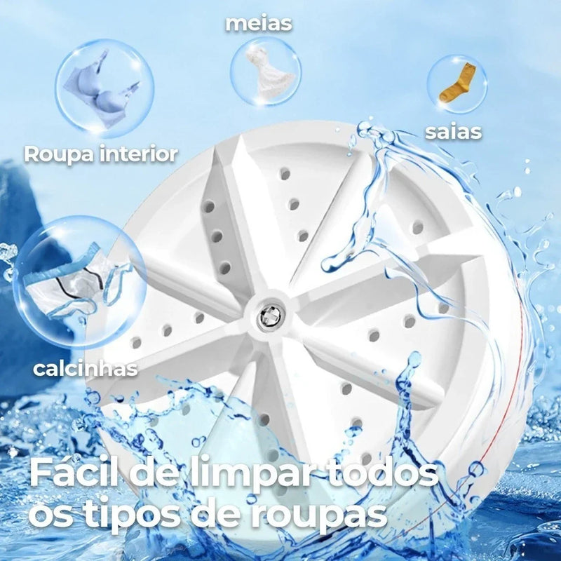 Mini Máquina de Lavar Portátil - Pocket Wash