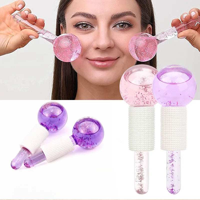 Esferas de Cristal para Massagem Facial Anti Anging Sphere